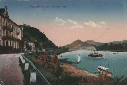 Remagen-Rolandseck - mit Siebengebirge - ca. 1920