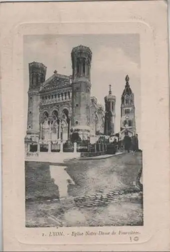 Frankreich - Frankreich - Lyon - Eglise Notre-Dame de Fourvieres - 1912