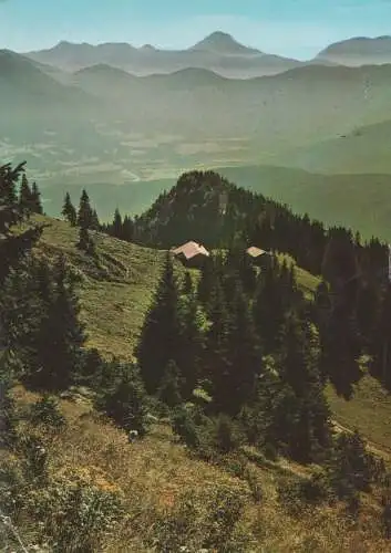 Brauneck - Blick ins Karwendel - 1985