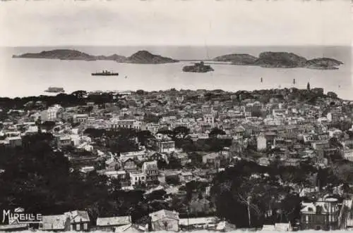 Frankreich - Frankreich - Marseille - Les Iles vues de Notre-Dame - ca. 1960