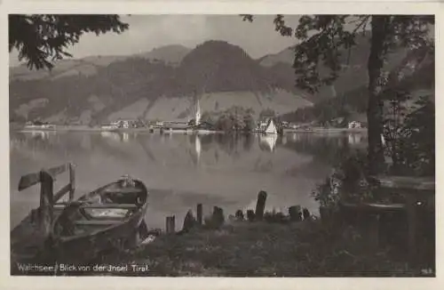 Österreich - Walchsee - Österreich - Blick von der Insel