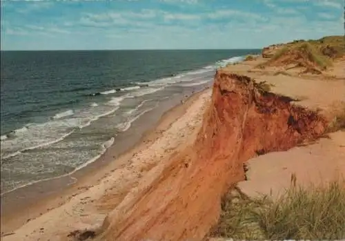 Sylt - Leichte Brise am roten Kliff - ca. 1965