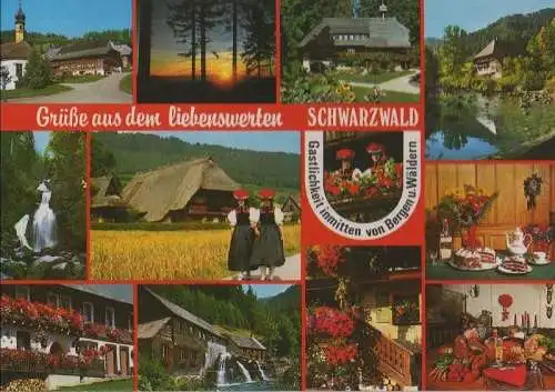 Schwarzwald - mit 12 Bildern - ca. 1985