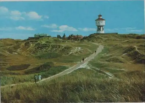 Langeoog - Dünenweg vor dem Wasserturm