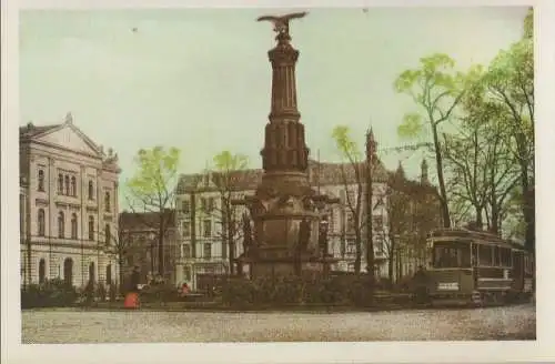 Hamburg - [Reprint] Siegesdenkmal (1904), Palmaille - ca. 1985