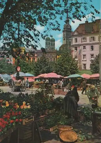 München - Viktualienmarkt - ca. 1975