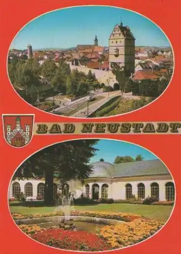 Bad Neustadt  - 2 Bilder aus Bad Neustadt - ca. 1985