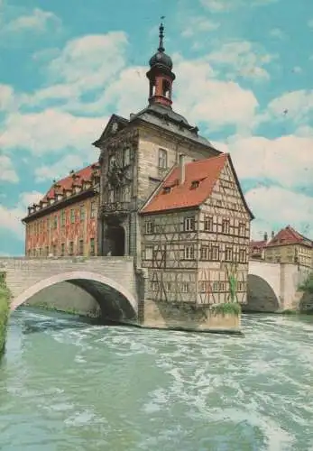 Bamberg - Rathaus in Regnitz - 1971