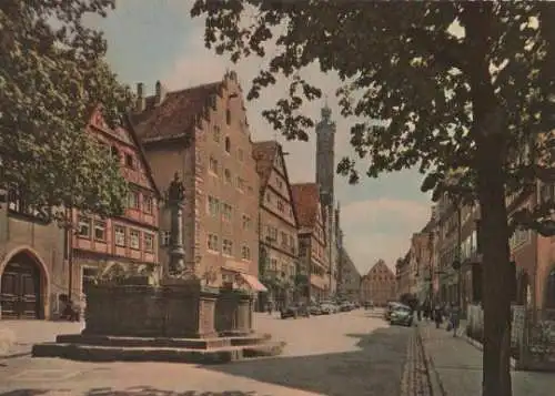 Rothenburg ob der Tauber - Herrengasse - 1963