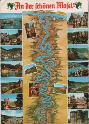 Mosel - u.a. Kobern-Gondorf - 1973