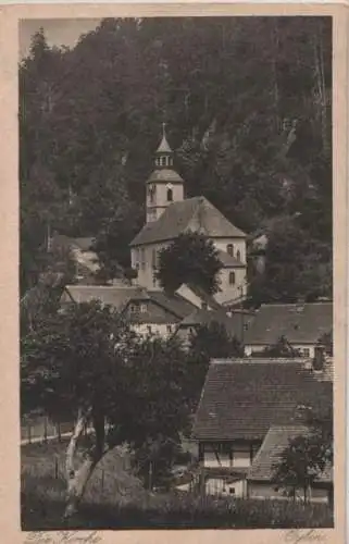 Kurort Oybin - Die Kirche - ca. 1940