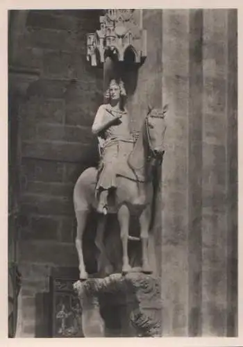 Bamberg - Dom - Der Reiter - ca. 1955