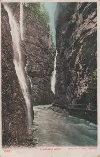 Garmisch-Partenkirchen - Partnachklamm - ca. 1935