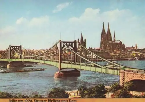 Köln - Deutzer Brücke