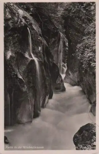 Wimbachklamm - ca. 1955