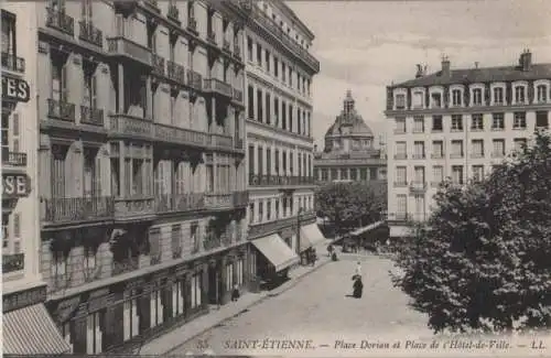 Frankreich - Frankreich - Saint-Etienne - Place Dorian - ca. 1940