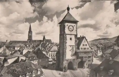 Freiburg - Münster und Schwabentor - ca. 1955