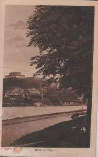 Essen - Ruhrtal, Blick auf Hügel - ca. 1935