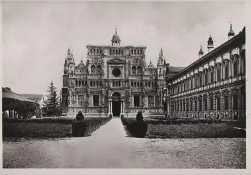 Italien - Italien - Certosa di Pavia - Facciata e Palazzo Ducale - ca. 1955