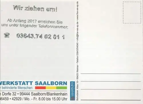 Werkstatt Saaloborn