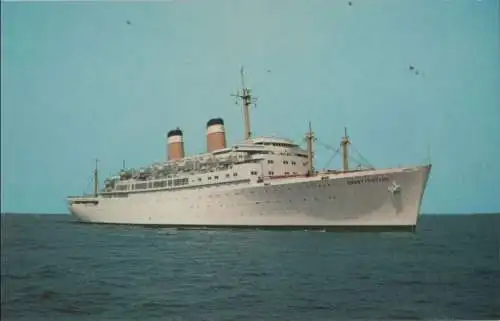 S.S. Constutition, Amercan Export Isbrandtsen Lines - ca. 1970