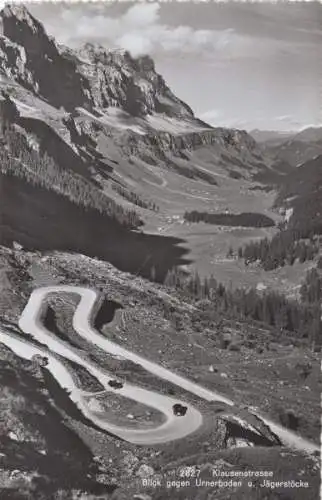 Schweiz - Klausenpass - Schweiz - Serpentinen