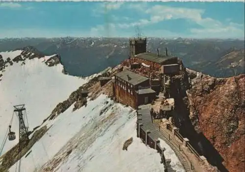 Zugspitze - Panorama mit Blick auf Münchner Haus - ca. 1980