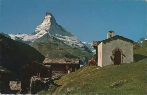 Schweiz - Zermatt - Schweiz - Findelen mit Matterhorn