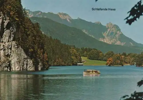 Königssee - mit Schlafender Hexe - 1984