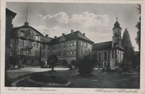 Mainau - Schloss und Schlosskirche - 1937