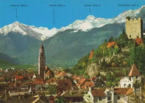 Italien - Meran - Merano - Italien - gegen texelgruppe