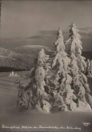 Riesengebirge - Blick von Rennerbauden zum Brunnberg - ca. 1940