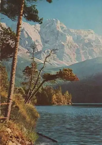 Eibsee - gegen Zugspitze