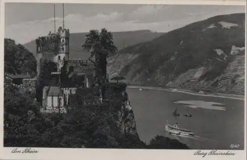 Trechtingshausen, Burg Rheinstein - ca. 1940