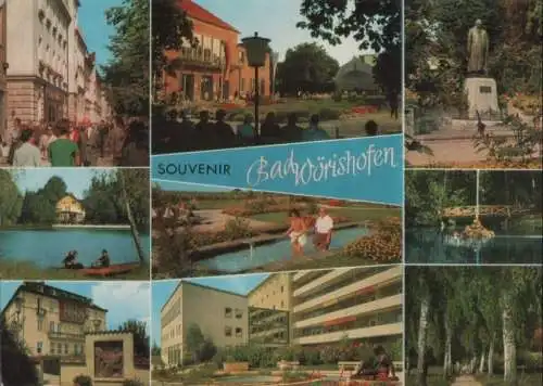 Bad Wörishofen - 9 Teilbilder - 1973