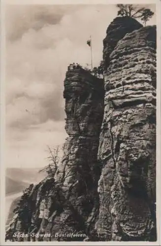 Sächsische Schweiz - Basteifelsen - 1932