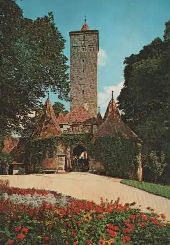 Rothenburg - Burgtor - ca. 1975