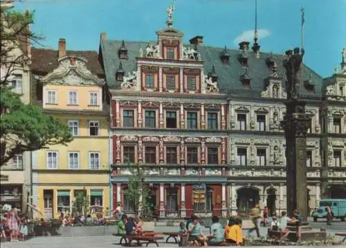 Erfurt - Fischmarkt mit Roland - 1971