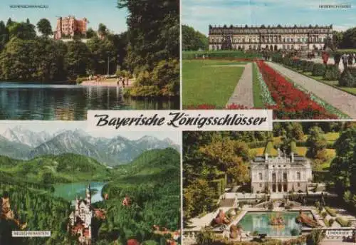 Schwangau - Bayerische Königsschlösser u.a. Linderhof - 1969