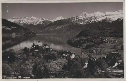 Schweiz - Schweiz - Spiez - mit Thunersee - 1935