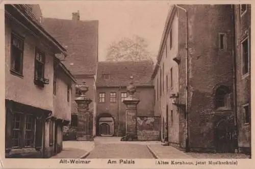 Weimar - Am Palais, Altes Kornhaus, jetzt Musikschule - ca. 1935