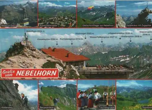 Nebelhorn - u.a. Trachtengruppe - ca. 2000