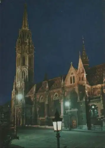 Ungarn - Ungarn - Budapest - Matthiaskirche - ca. 1980