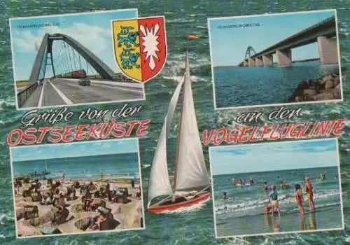 Burg - Ostsee an der Vogelfluglinie - 1970