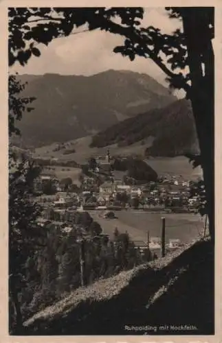 Ruhpolding - mit Hochfellner - 1936