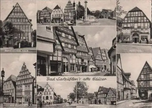 Bad Salzuflen - Alte Häuser - ca. 1955