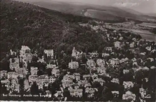 Bad Harzburg - Ansicht vom Burgberg - ca. 1960