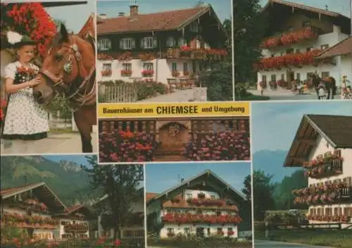 Chiemsee - Bauernhäuser - 1978