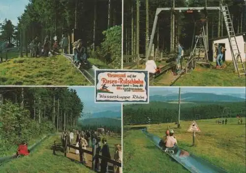 Wasserkuppe - Riesen-Rutschbahn - ca. 1985