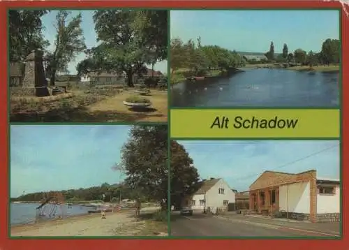 Märkische Heide-Alt Schadow - u.a. Dorfplatz - 1986